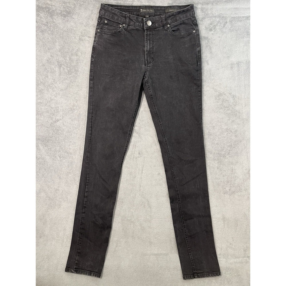 American Tall Jeans Mens 34x40 Black Denim Dylan Slim Fit Stretch